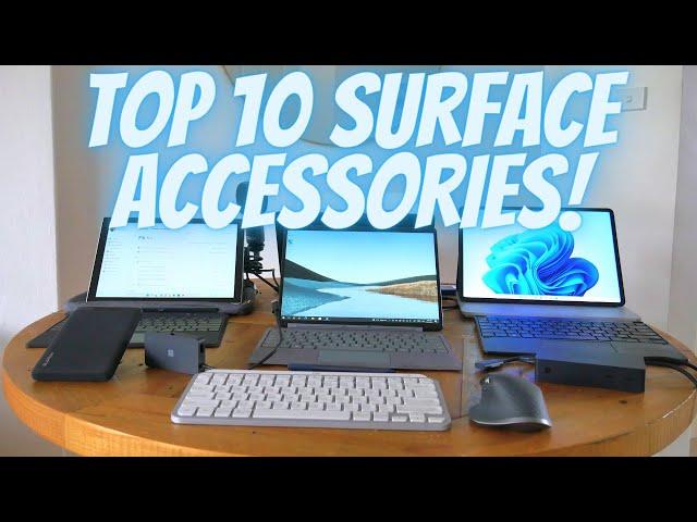 Top 10 Microsoft Surface accessories in 2022