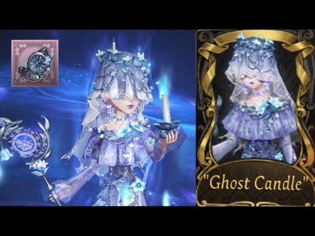 Melly’s New S Skin IS PERFECT! “Ghost Candle” + Accessory Gameplay + Essence Opening | Identity V