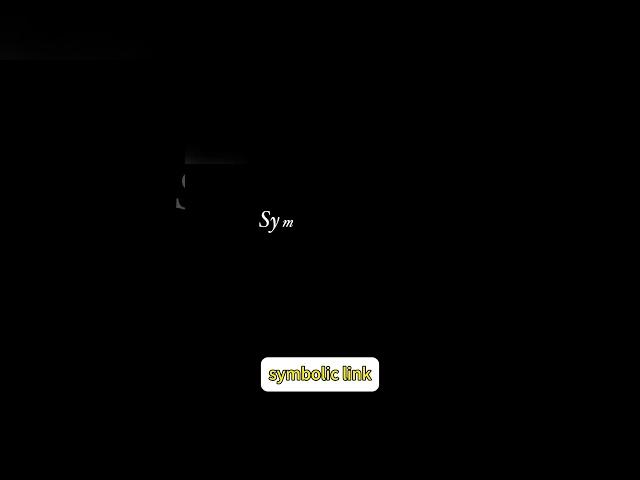 Alias vs. Symbolic Links