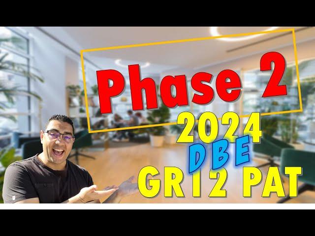 DBE | CAT | PAT Phase 2 | 2024