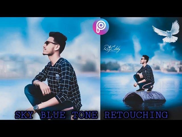 Lightroom cc Sky Blue Editing Tutorial || Lightroom blue tone editing || Raz Editz