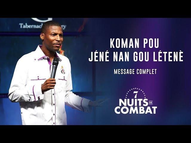 "Koman Pou Jene Nan Gou Letenèl" | Gregory Toussaint | 3ème Soirée