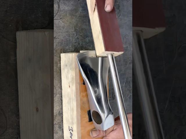 Ax sharpening Made Easy" #sharp-skills #ytshorts #foryou
