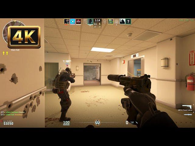 Counter Strike 2 Gameplay 4K (No Commentary)