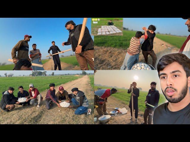 Larai Ho Gayi  200 Eggs Challenge  Snake Aa Gaya  30000 Inam | Zohaib Pendu | Zohaib Sabir Vlogs