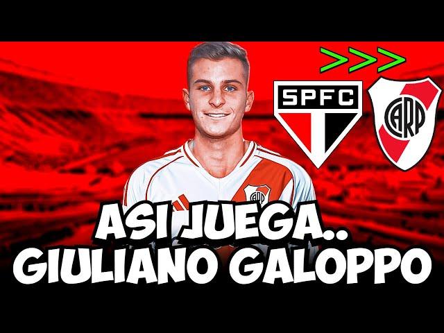 ASÍ JUEGA GIULIANO GALOPPO | NUEVO REFUERZO DE RIVER PLATE