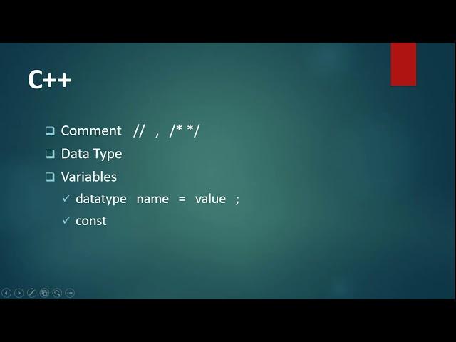 2_comment_Datatype_variable