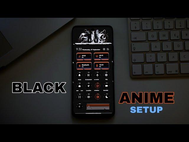 Black Anime Miui Theme for all Xiaomi device  Best miui 12/12.5/13 themes | Xiaomi Themes 2022.