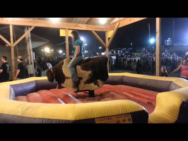 Helen hunt Bull ride