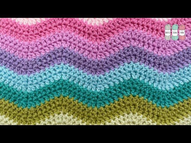 How to Crochet the Ripple Stitch