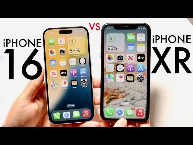 iPhone 16 Vs iPhone XR! (Comparison) (Review)