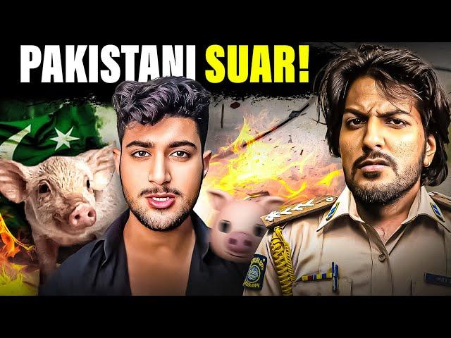 PAKISTANI YOUTUBER SPREADING HATE AGAINST HINDUSIM AND INDIA - SAYED AZAN ROAST | CRAZY DEEP