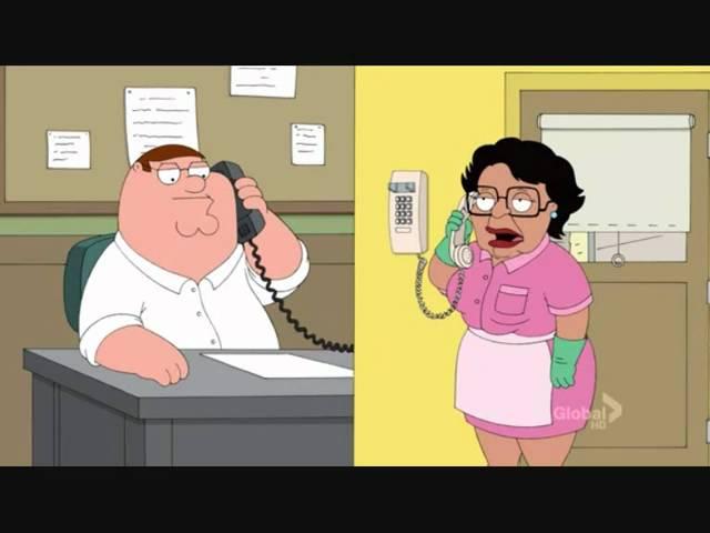 Family guy - number to housekeeper