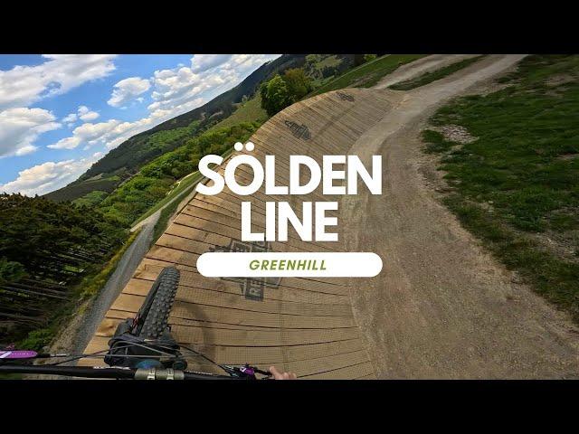 Sölden Line | New Shape 2024 |  Bikepark Greenhill POV RAW full run