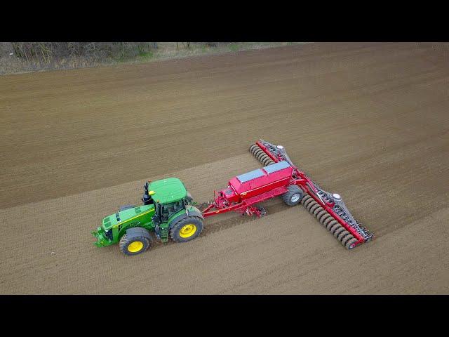 Setí hrachu/ Sowing pea 2020 !! John Deere 8345R & Horsch Serto 12 SC !! Agroservis Višňové !! 