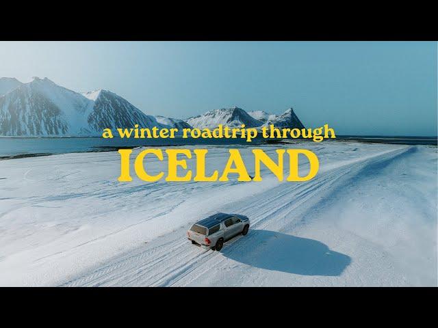 An Iceland Road Trip in Winter | A Cinematic Icelandic Travel Film