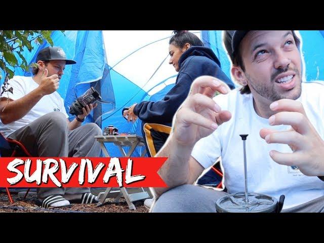 OVERNIGHT URBAN CAMPING IN HOLLYWOOD!!