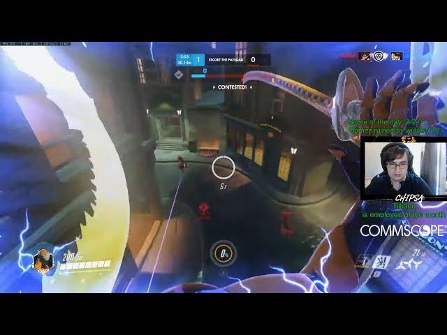 CHIPSA DOMINATING AS GENJI - 39 ELIMS! [ OVERWATCH SEASON 23 GM ]