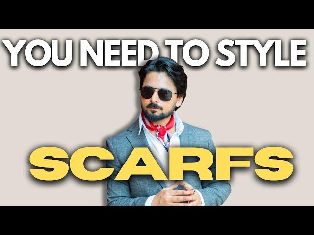 Best Scarf Outfit Ideas for Men in 2024 | Men's Fashion | How to Style a Neckerchief