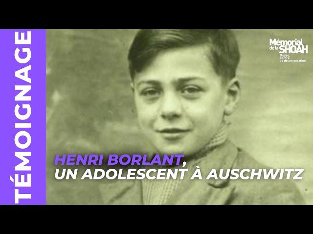 Témoignage : Henri Borlant, un adolescent à Auschwitz