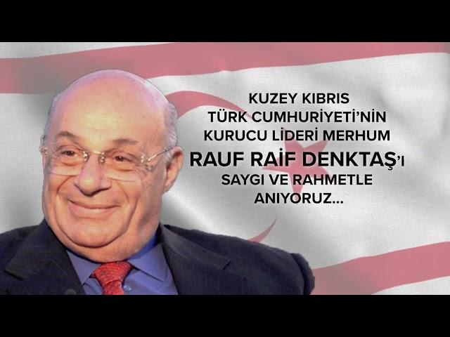 Vali Yerlikaya, KKTC'nin Kurucu Cumhurbaşkanı Rauf Raif Denktaş'ı vefat yıl dönümünde rahmetle andı.