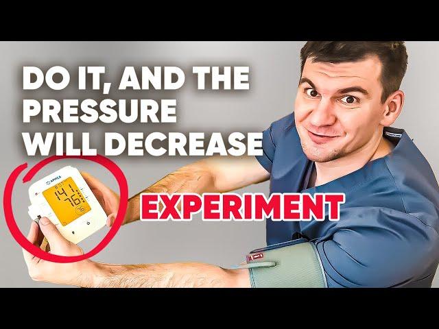 This exercise INSTANTLY Lowers Blood Pressure. The result will shock you!