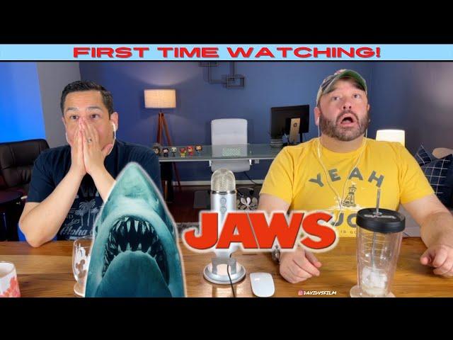 JAWS! (1975) *We are strictly pool people from now on* | First Time Watching (MOVIE REACTION)