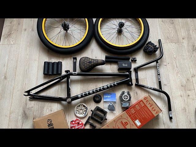 Build Bmx Custom WTP Paradox Odyssey R25 Cult MERRITT BSD NASA Shadow Fiend parts