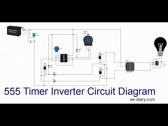 Testing 555 Timer Inverter Circuit