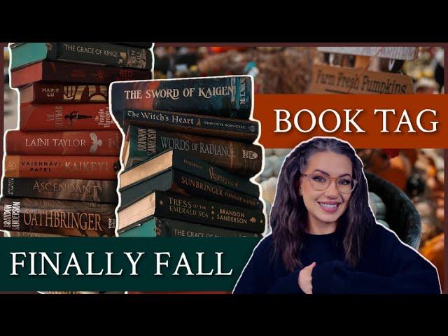 FINALLY FALL BOOK TAG 