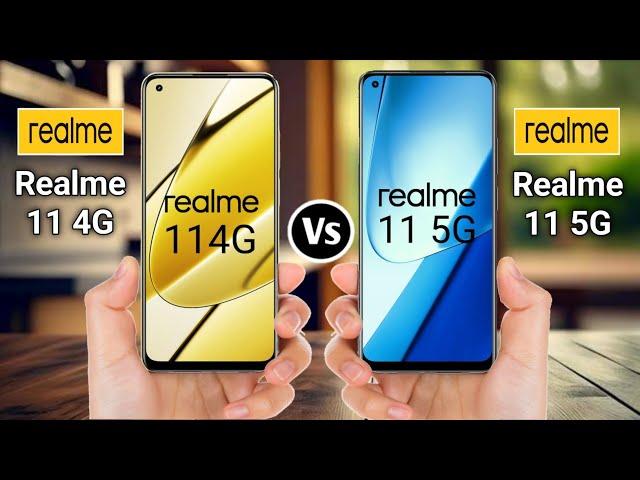 Realme 11 4G Vs Realme 11 5G #theprtech