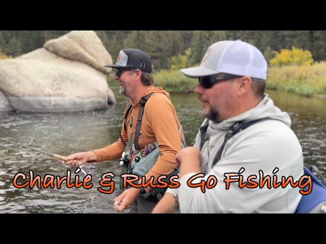 Charlie Craven and Russ Miller Dry Fly Fish Elevenmile Canyon