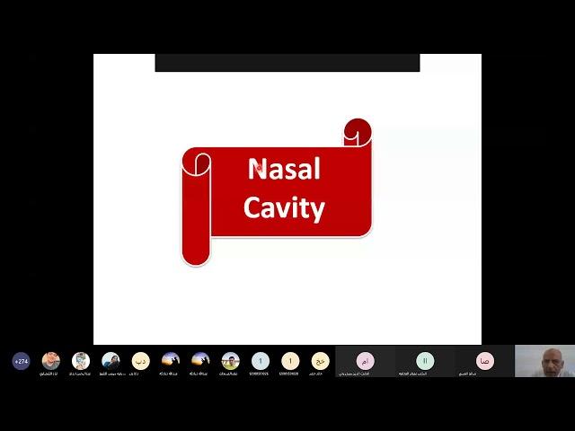 Anatomy of nose and paranasal sinuses