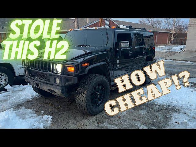 Cheapest Hummer H2 Since the Used Car Boom!  Crazy Cheap