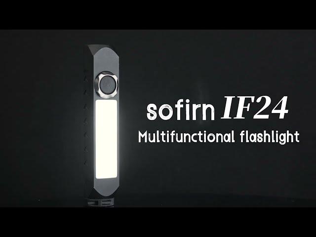 Sofirn IF24-2000 lumens and multifunctional flashlight