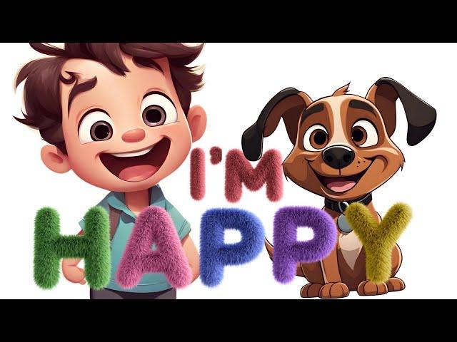Joyful Learning: I'm H-A-P-P-Y Rhyme for Kids | Educational Fun with Loli and Pop