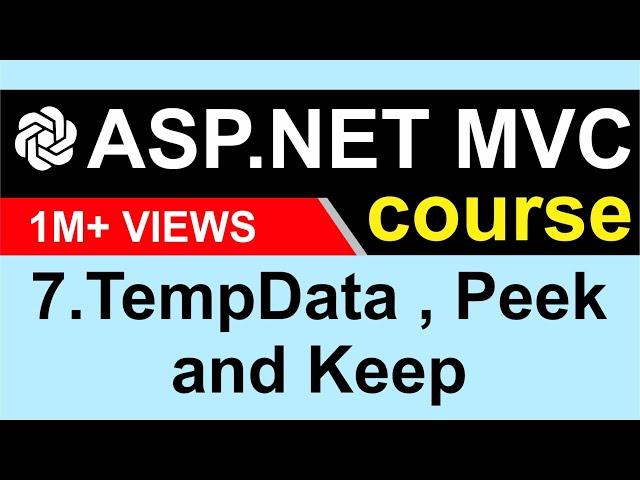 7.TempData , Peek and Keep - ASP NET MVC 5 - CodeGPT