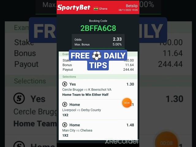 FREE  DAILY FOOTBALL PREDICTION TIPS TODAY 09/11/2022@mybetpredictz #betting #bettingtips