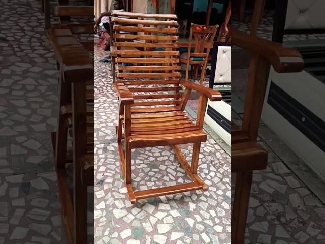 Teak Wood Rocking chair #shorts