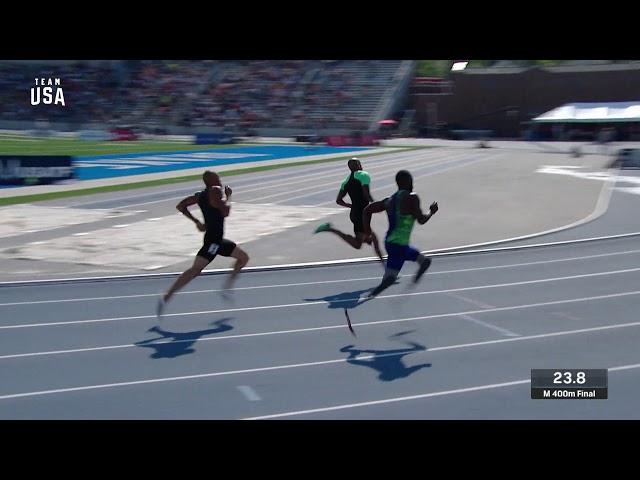 Fred Kerley Becomes Men's 400-meter National Champion | Champions Series Presented By Xfinity