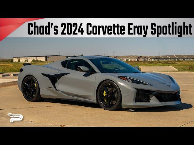 Chad's 2024 C8 Corvette Eray Car Spotlight - Paragon Performance