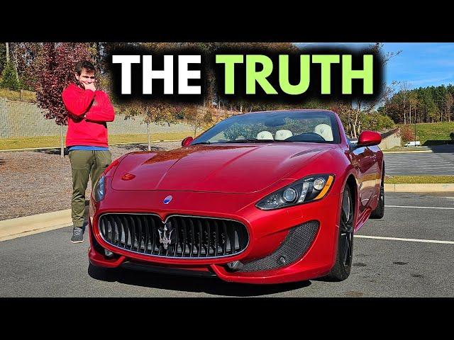 Why I Sold My Maserati GranTurismo...