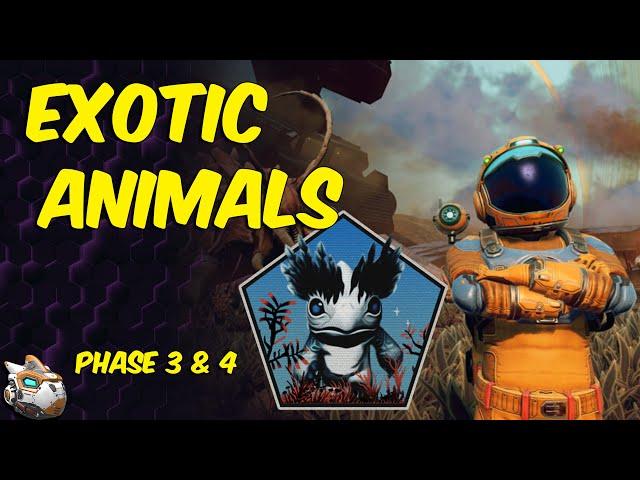 Exotic Animals! Phase 3 and 4 No Man's Sky Cursed Update