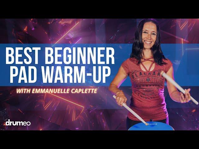 5-Minute Beginner Drum Warmup With Emmanuelle Caplette