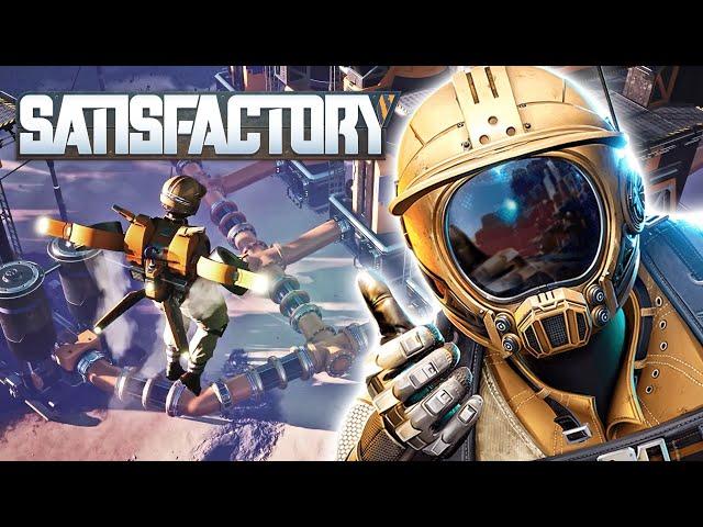 Satisfactory 1.0 Релиз ▶ Производство Стали и Руда Сим | Прохождение #3