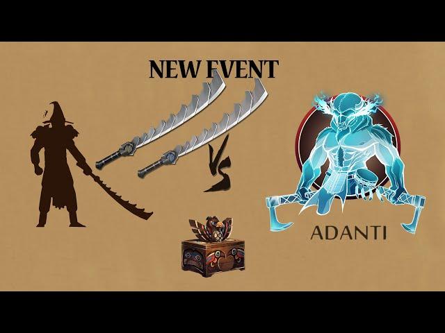 Shadow Fight 2 || Composite Sword vs ADANTI BOSS - New Event 「iOS/Android Gameplay」