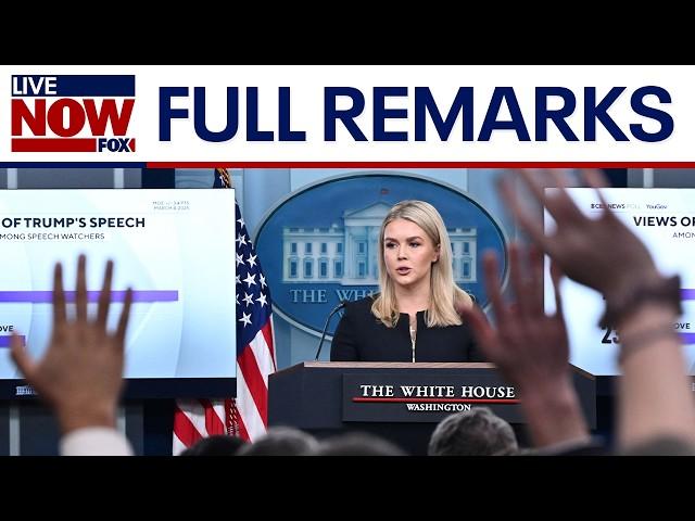 FULL: White House briefing after Trump's address to Congress | LiveNOW from FOX