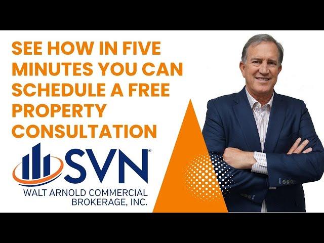 In Five Minutes You Can Schedule a Free Commercial Real Estate Property Consultation