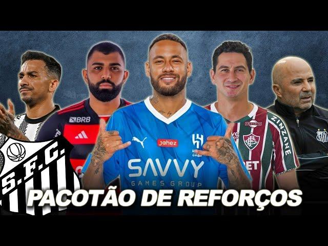 OLHA O PACOTÃO DE REFORÇOS DO SANTOS PARA VOLTAR COM TUDO NO BRASILEIRÃO EM 2025