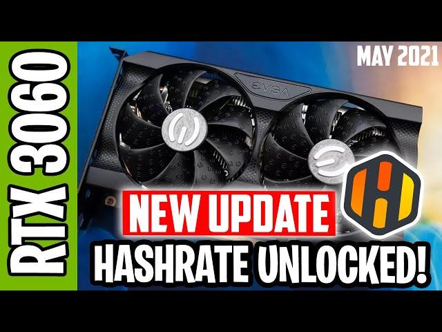 RTX 3060 Mining Hashrate Unlocked in HIVEOS Update